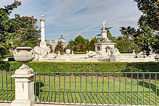 花园,宫殿,马德里皇宫,阿兰费斯,西班牙,欧洲