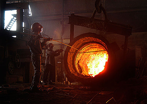 钢铁,工厂,孟加拉,二月,2008年
