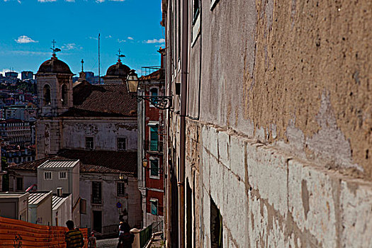 街道,城镇,葡萄牙