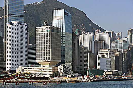 摩天大楼,中心,项目,香港