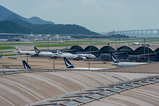 香港国际机场景观