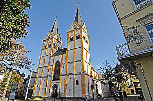 教堂,科布伦茨,莱茵兰普法尔茨州,德国,欧洲
