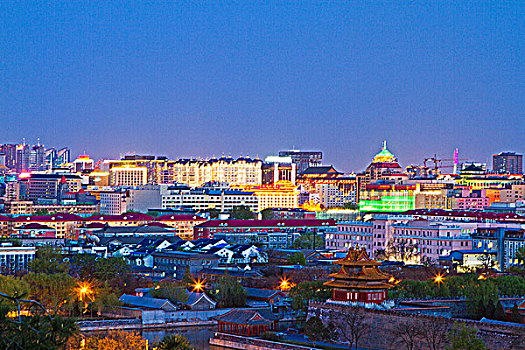 北京城市夜景