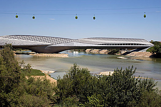 桥,亭子,萨拉戈萨,2008年