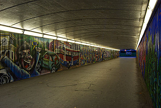 萨顿,地铁,涂鸦