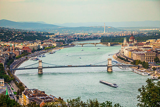 布达佩斯,城市风光,匈牙利人,议会,玛格丽特岛,匈牙利