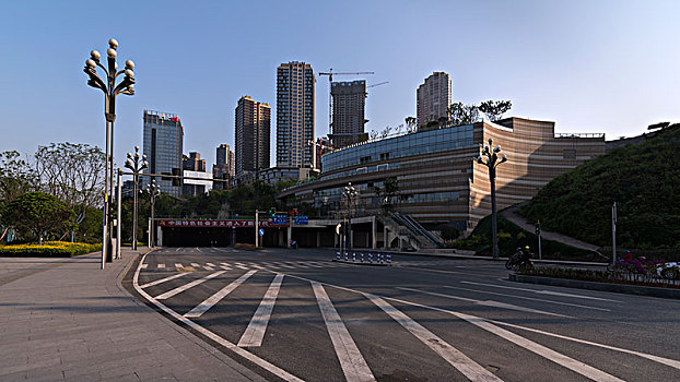 重庆城市风光-长嘉汇购物广场