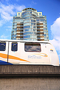高架列车,温哥华,不列颠哥伦比亚省