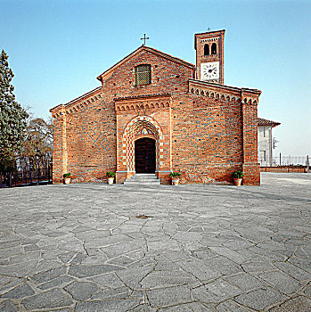 圣玛丽亚教堂,靠近,意大利