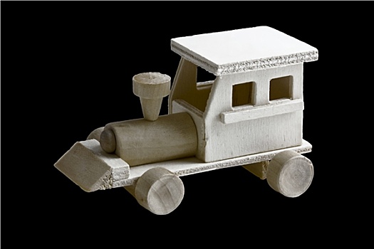 木制玩具,列车,黑色背景
