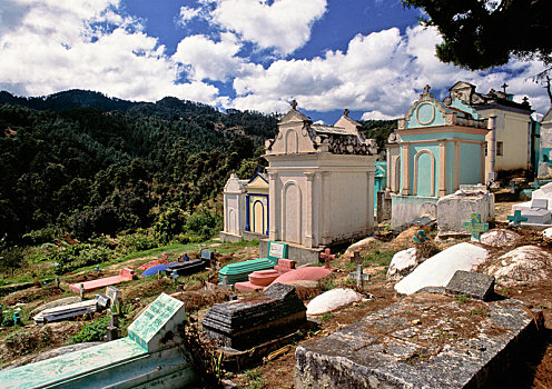 墓地,齐齐卡斯提南哥,危地马拉