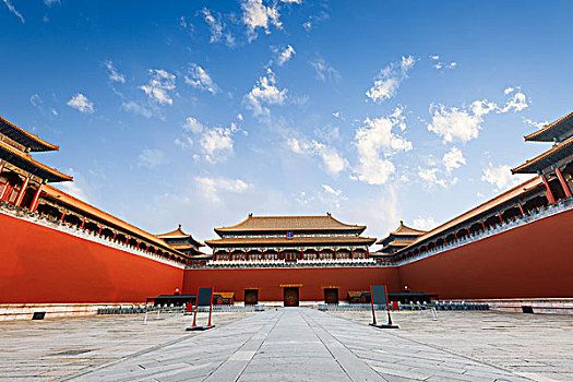 古老,皇家宮殿,紫禁城,故宮,北京,中國