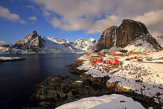 乡村,罗浮敦群岛,挪威