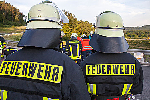 训练,坏,志愿者,消防队,德国人,红十字,巴登,巴登符腾堡,德国,欧洲