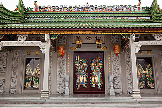 建筑,门,神,中国