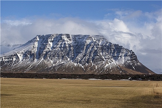 火山地貌,斯奈山半岛,冰岛