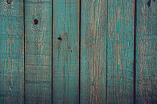 木条板,蓝色,涂绘,乡村,看