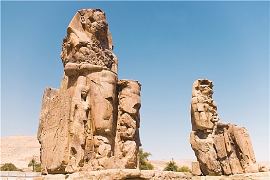 曼农巨像,路克索神庙,埃及