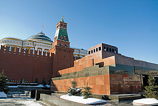 莫斯科,克里姆林宫,红色,墓地,前景,俄罗斯
