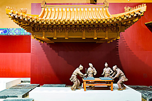 苏州御窰金砖博物馆,制砖过程