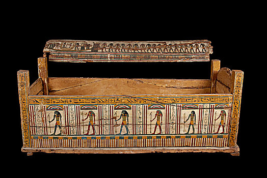 棺材,时期,埃及,艺术家,未知