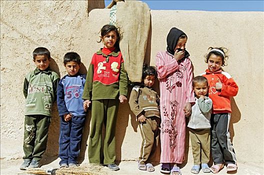 孩子,乡村,叙利亚,亚洲