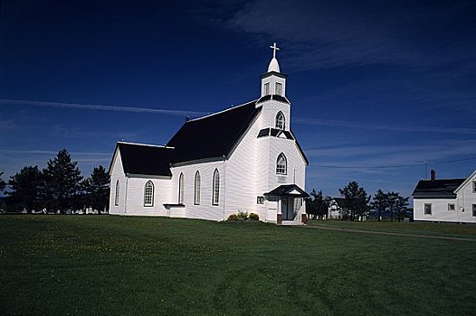 加拿大,爱德华王子岛,湾,教堂