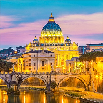 风景,大教堂,罗马,意大利