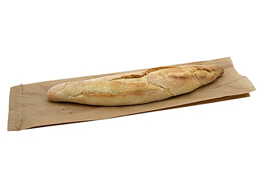 法式面包,纸袋
