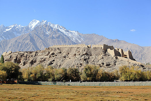 新疆喀什塔什库尔干石头城遗址