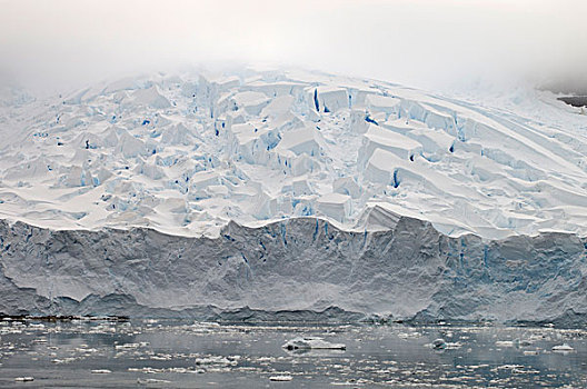 冰山,港口,格拉克海峡,南极半岛,南极