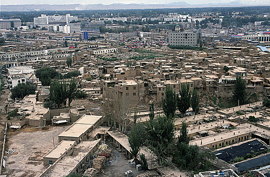 新疆喀什,老城