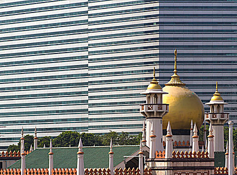 清真寺,摩天大楼