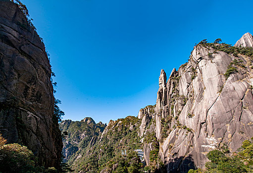 江西上饶三清山南清园群山