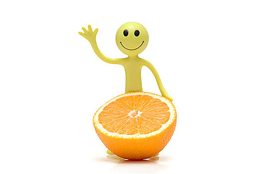 微笑,橙子
