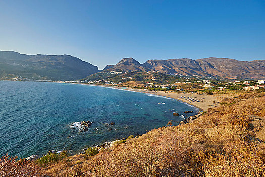 海岸,克里特岛,希腊,欧洲