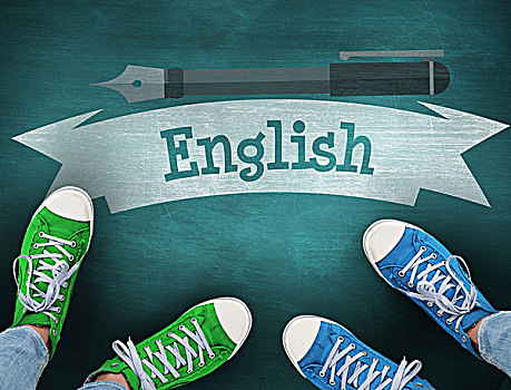 英文,绿色,黑板,文字,休闲,鞋