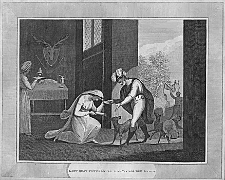 女士,灰色,爱德华四世,陆地,1838年,艺术家,未知