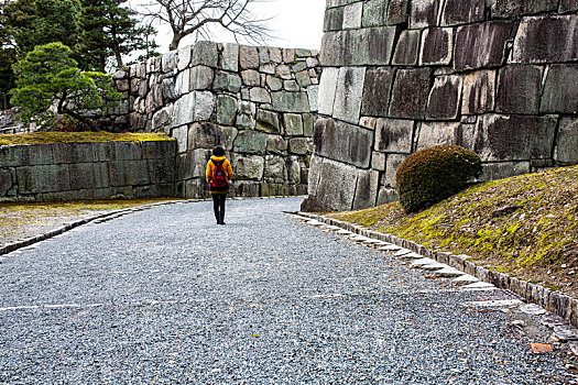 京都二条城的石垣