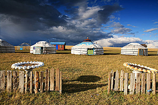 蒙古包,帐蓬,国家,住所,哈萨克斯坦,吉尔吉斯斯坦