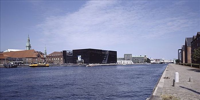 皇家,图书馆,展示,哥本哈根