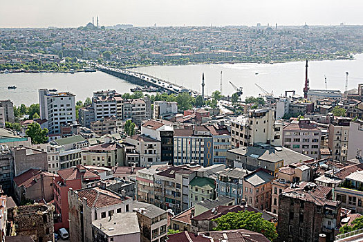 桥,伊斯坦布尔,土耳其