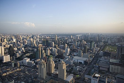 航拍,俯视,曼谷,泰国