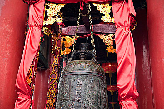 青铜,钟,黃大仙祠,香港