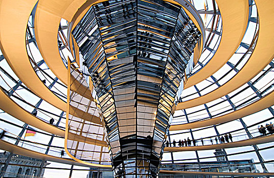 玻璃,圆顶,建筑,柏林,德国,欧洲