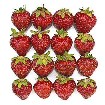 草莓,排列