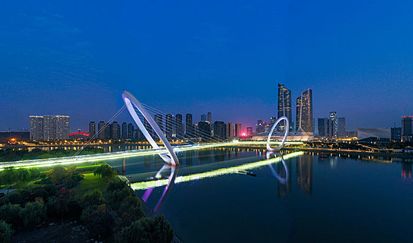 南京城市风夜景