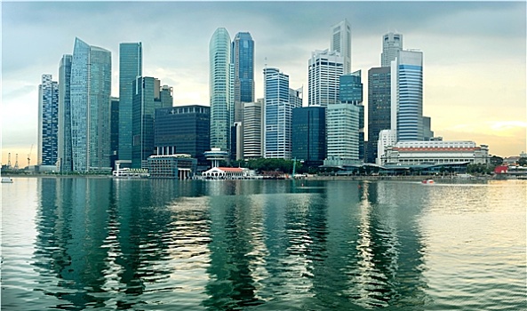 新加坡,日落