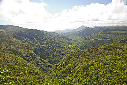 视点,峡谷,国家公园,毛里求斯,非洲