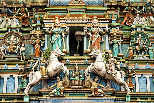 印度教,庙宇,印度,神,吉隆坡,马来西亚
